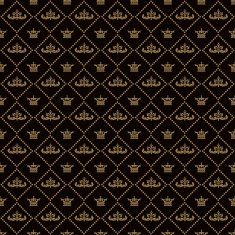 Seamless Pattern Vintage Wallpaper N17