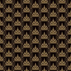 Seamless Pattern Vintage Wallpaper N20