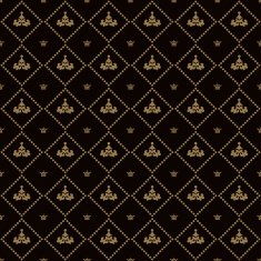 Seamless Pattern Vintage Wallpaper N21