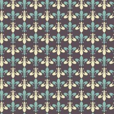 Seamless Pattern Vintage Wallpaper N28