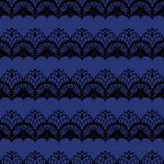Black and blue lace seamless mesh pattern N4