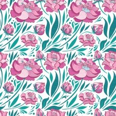 Vector floral pattern N4