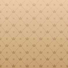 Vintage Pattern Wallpaper Brown Color N22