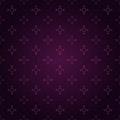 Vintage Pattern Wallpaper Purple Color