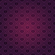 Vintage Pattern Wallpaper Purple Color N5