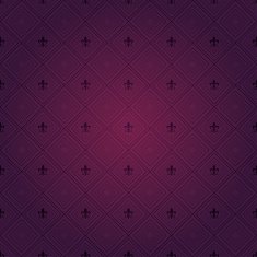 Vintage Pattern Wallpaper Purple Color N7