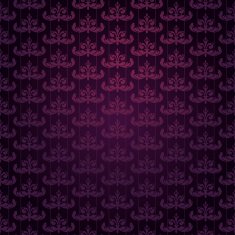 Vintage Pattern Wallpaper Purple Color N8