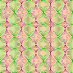 Seamless pattern of colored lines