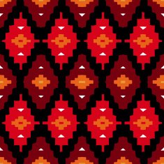 Native american geometric pattern N2