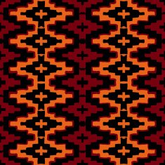 Native american geometric pattern N13