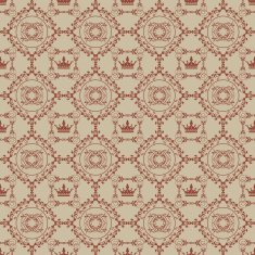Seamless Pattern Vintage Wallpaper N54
