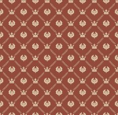 Seamless Pattern Vintage Wallpaper N60