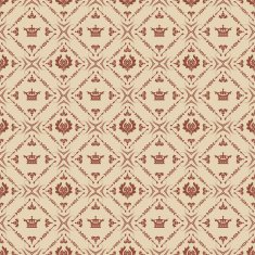 Seamless Pattern Vintage Wallpaper N80