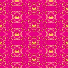 Seamless Pattern Vintage Wallpaper N110