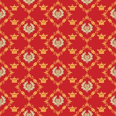 Seamless Pattern Vintage Wallpaper N113
