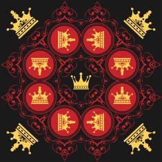 Seamless Pattern Vintage Wallpaper N124