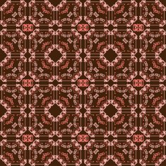 Seamless Pattern Vintage Wallpaper N131