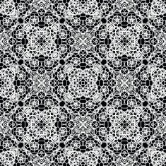 Lace black seamless mesh pattern N3