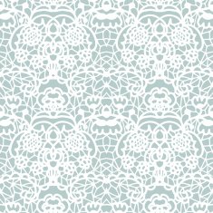 Lace seamless pattern with flowers N59