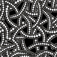 Abstract seamless pattern background with ornaments