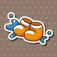 rainy boots theme elements N4