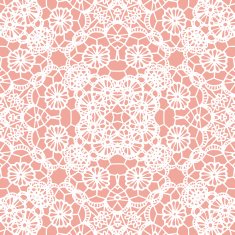 Lace white seamless mesh pattern N13