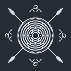 native ethnic art symbol