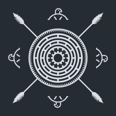 native ethnic art symbol N2