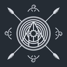 native ethnic art symbol N3