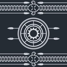 native ethnic art symbol N10