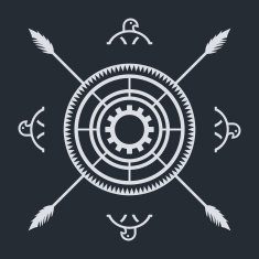 native ethnic art symbol N16