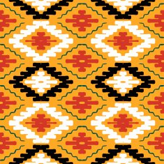 Vector navajo tribal ornament N12