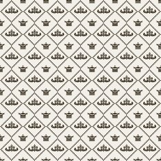 Seamless pattern Vector Retro N2