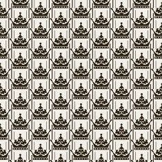 Seamless pattern Vector Retro N8