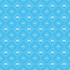 Seamless pattern Blue Vector N2