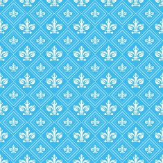 Seamless pattern Blue Vector N3