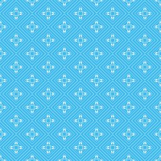 Seamless pattern Blue Vector N4