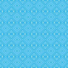 Seamless pattern Blue Vector N5