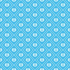 Seamless pattern Blue Vector N9