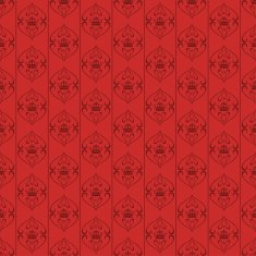 Seamless pattern Vector Red