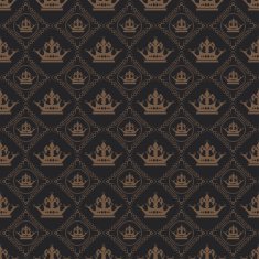 Seamless pattern - Retro N5
