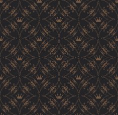 Seamless damask wallpaper N3