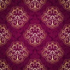 seamless damask pattern N10