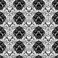 seamless damask pattern N11