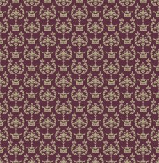 Seamless Retro Wallpaper N61