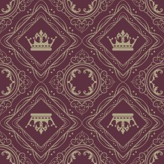 Seamless Retro Wallpaper N80