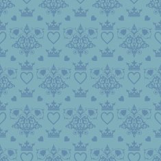 Seamless Retro Wallpaper N90