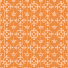 Seamless Retro Wallpaper N107