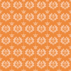 Seamless Retro Wallpaper N113