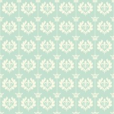 Seamless Retro Wallpaper N114